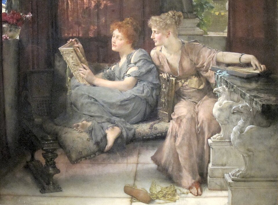 Comparison by Lawrence Alma-Tadema, 1892, Oil on canvas