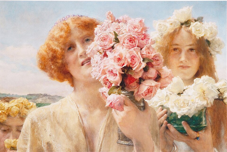 Summer Offering by Lawrence Alma-Tadema, 1911, Oil on canvas