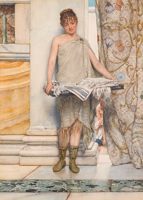 Balneatrix by Lawrence Alma-Tadema, 1899, Oil on panel
