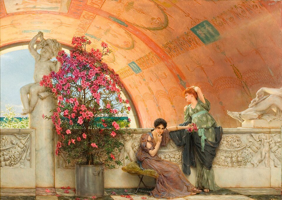 Unconscious Rivals by Lawrence Alma-Tadema, 1893, Oil on canvas