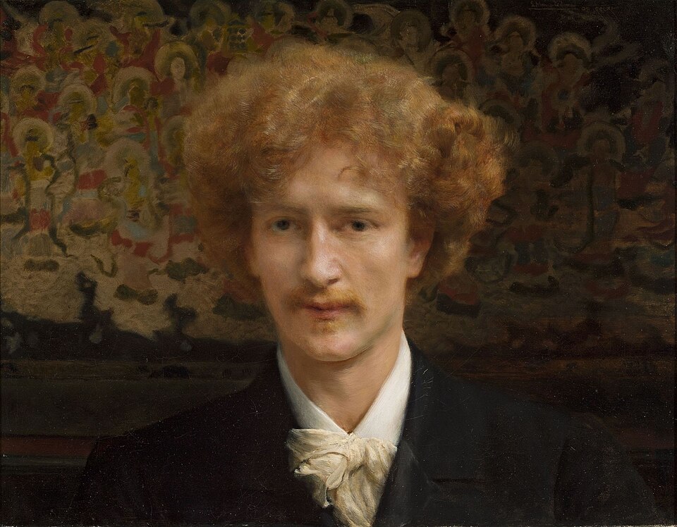 Portrait of Ignacy Jan Paderewski by Lawrence Alma-Tadema, 1891, Oil on canvas