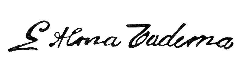 L. Alma-Tadema Signature