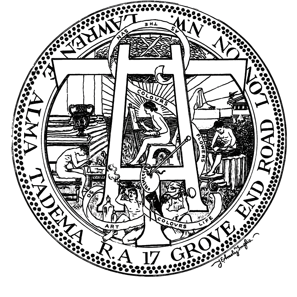 Alma-Tadema Bookplate