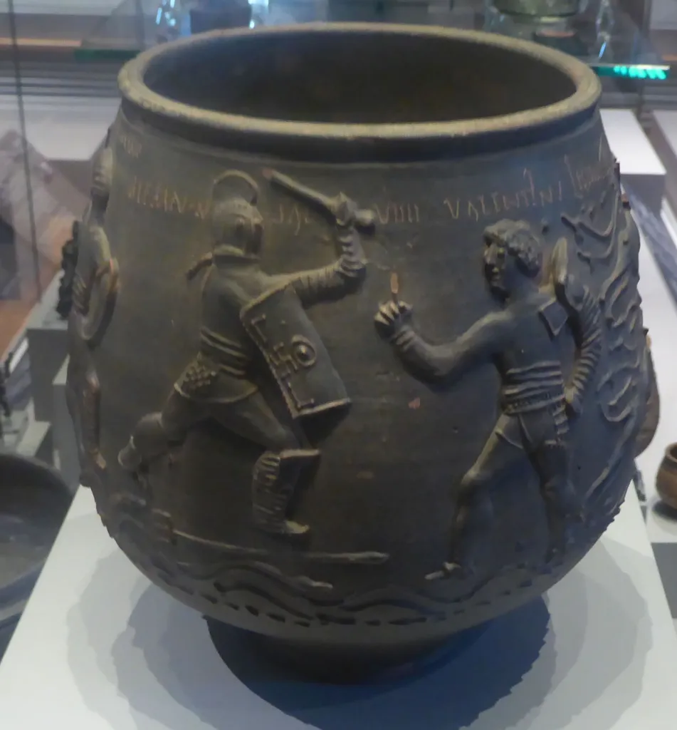 Modern photograph of the Colchester Vase