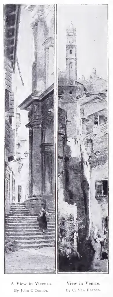 O'Connor's View in Vicenza and Van Haanen's View in Venice