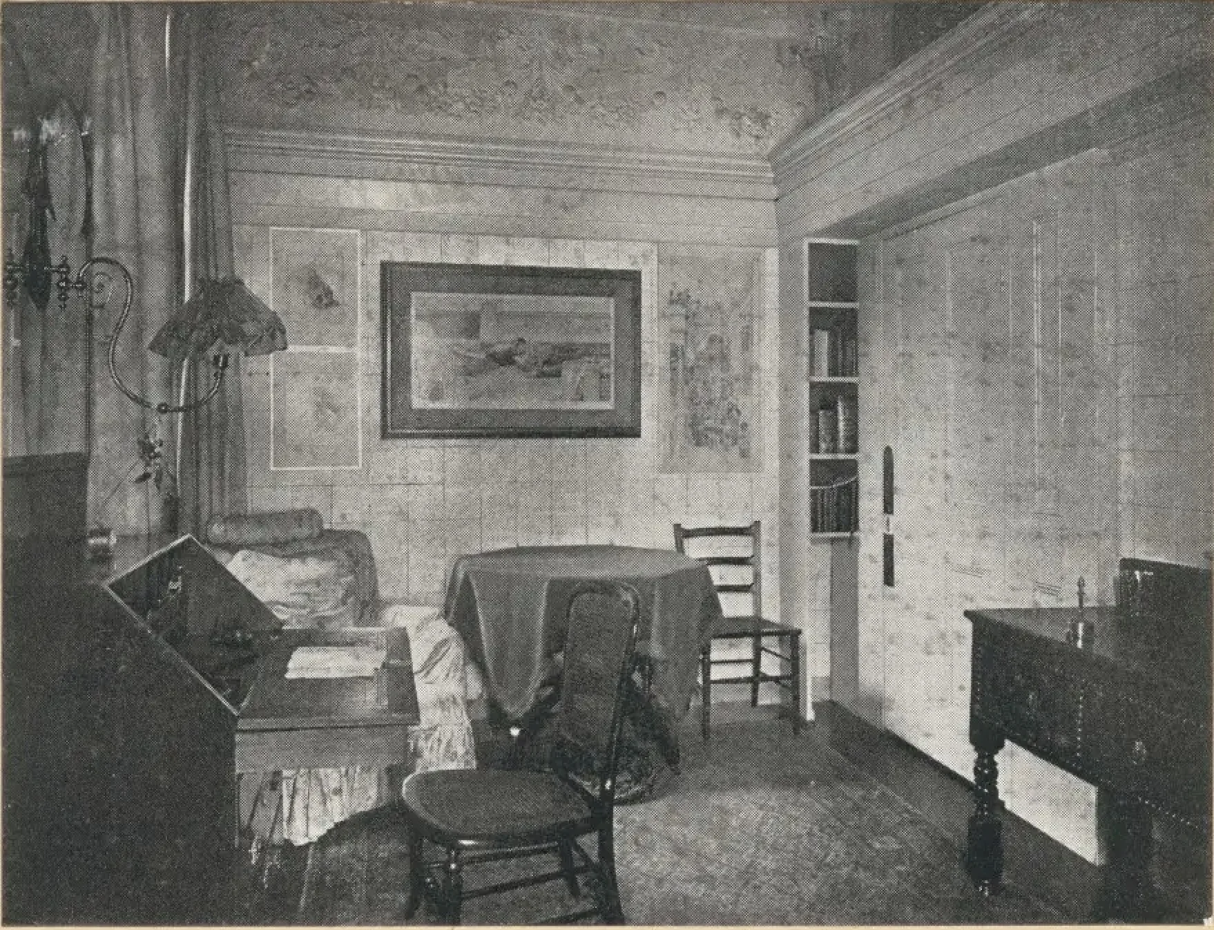 Alma-Tadema house Housekeeper's Room and domestic offices, 1912
