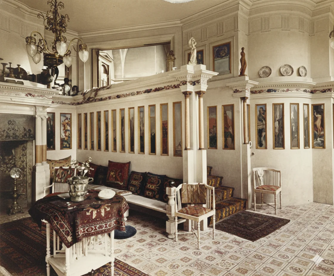 The Inner Hall showing the Hall of Panels