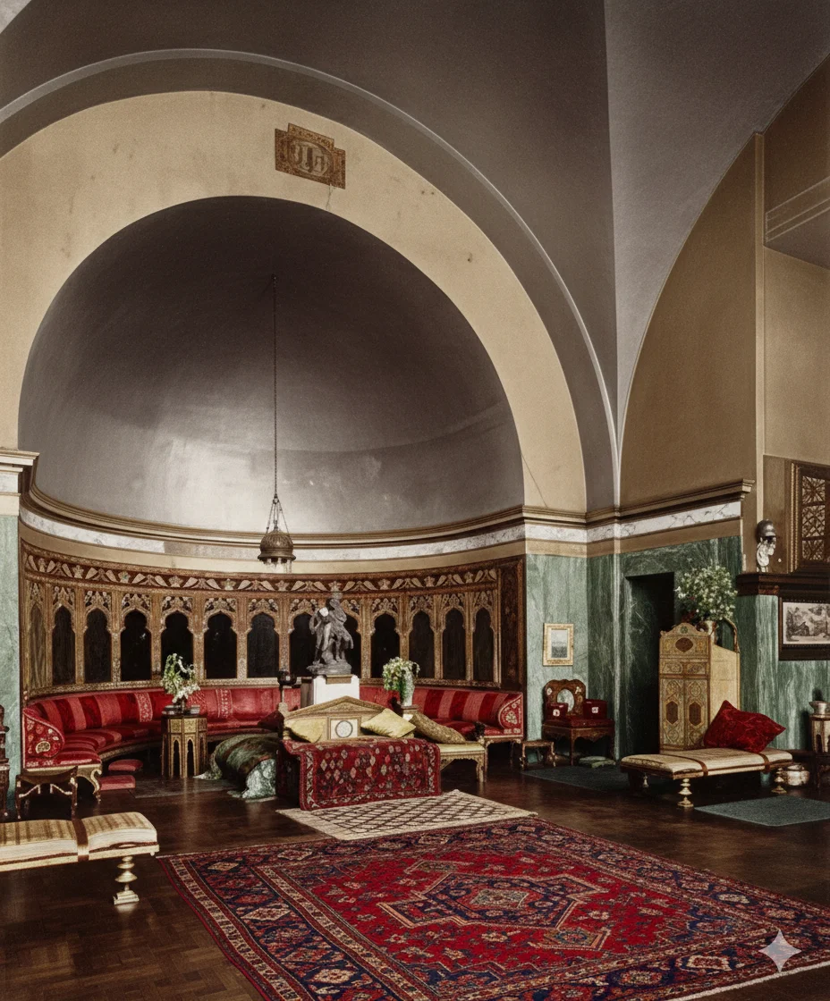 The main dome of the studio