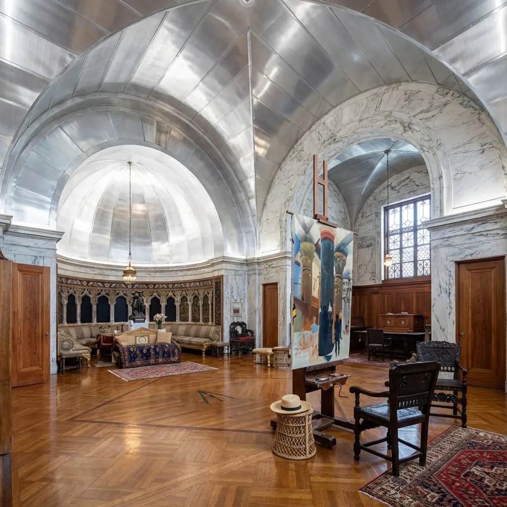Restored view of the Studio Dome
