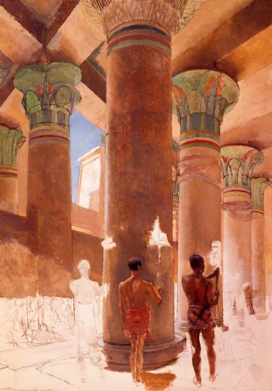 Cleopatra at Philae by Lawrence Alma-Tadema