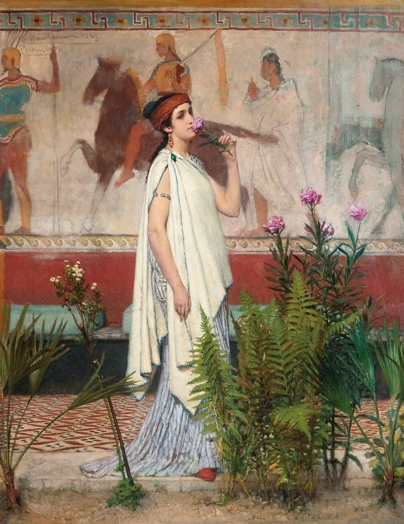 A Greek woman