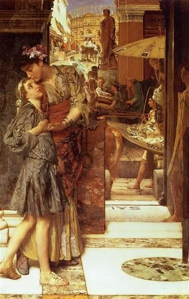 A parting kiss