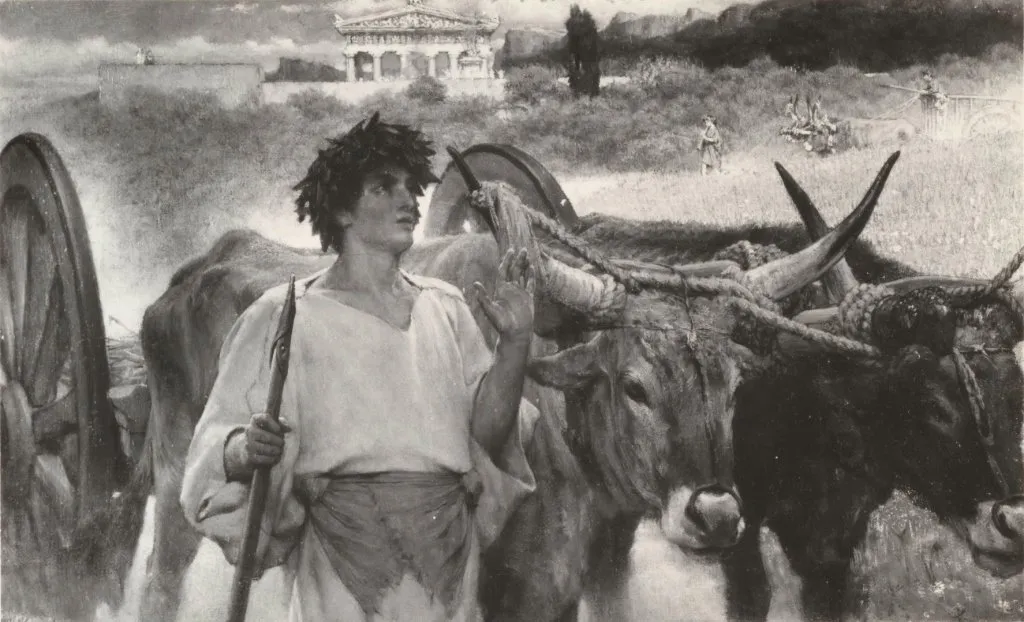 A pastoral (The Roman herdsman)