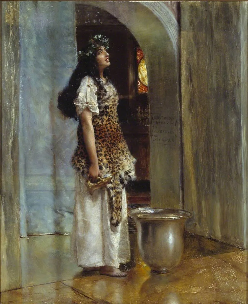 A priestess of Apollo