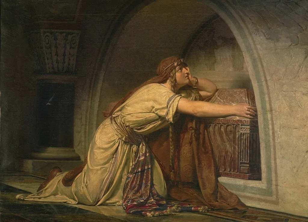 Clotilde at the Tomb of her Grandchildren (Opus 8)