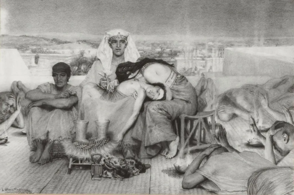 Death of the first born (third version)