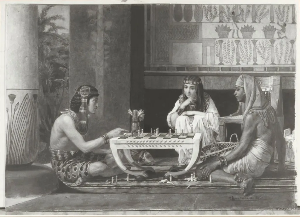 Egyptian Chess Players