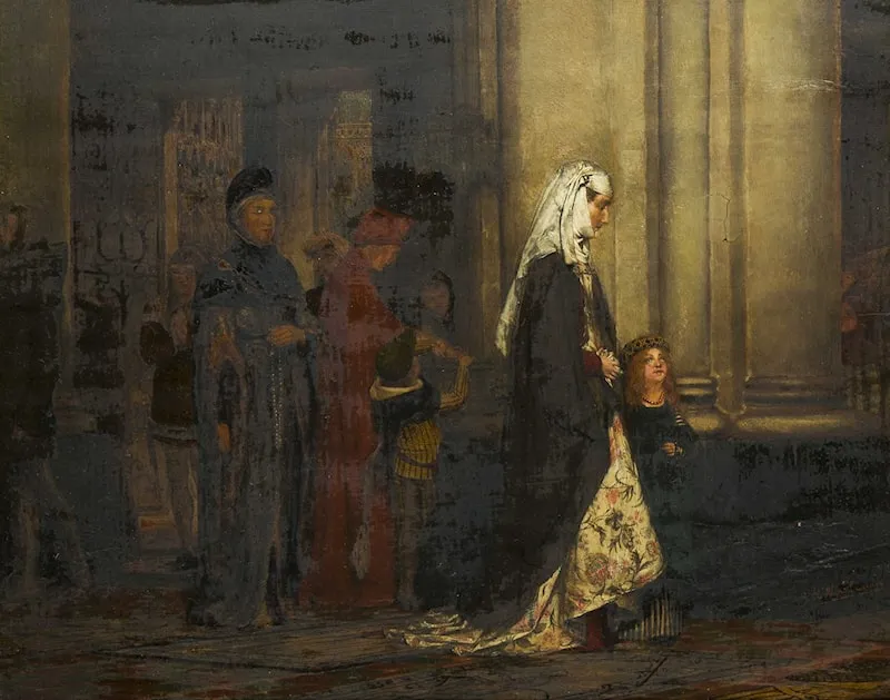 Entering Church in the fourteenth century