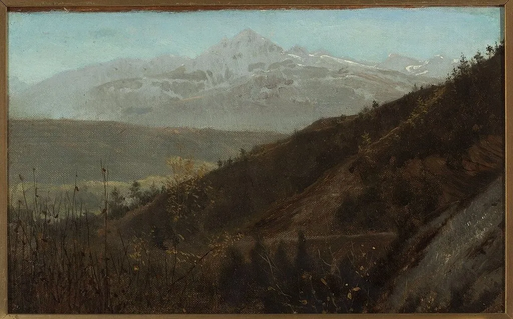 Landscape: a breezy day in August near Innsbruck