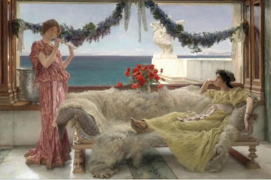 Melody on a Mediterranean terrace