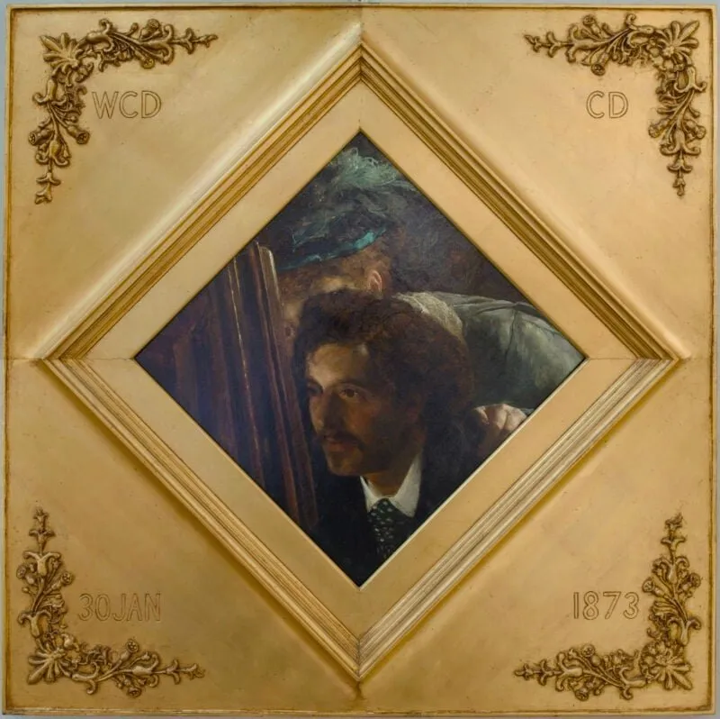 Portrait of Charles W. Deschamps and his wife (second version)