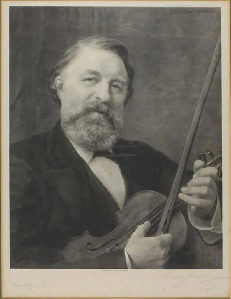 Portrait of Dr. Joseph Joachim (Opus 318, 1893) by Lawrence Alma-Tadema