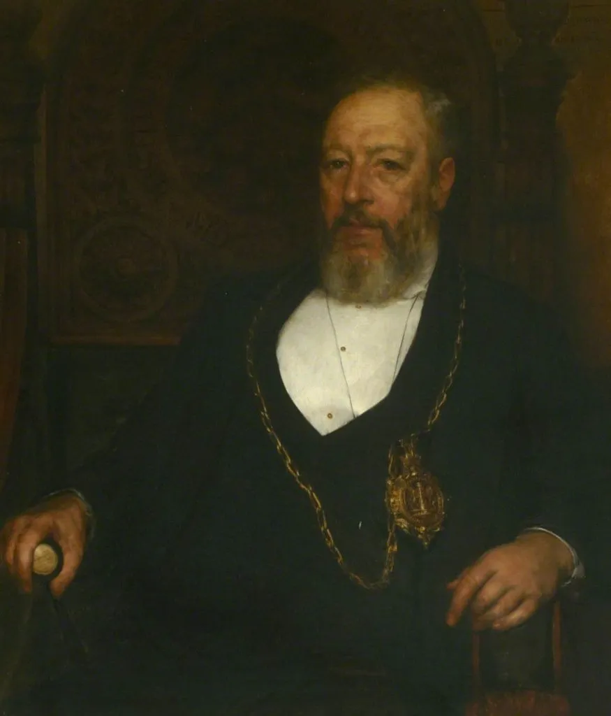 Portrait of John F. Whichcord Esq., PRIBA, FSA