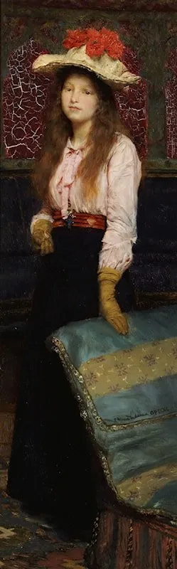 Portrait of Miss MacWhirter (Mrs Charles Sims)