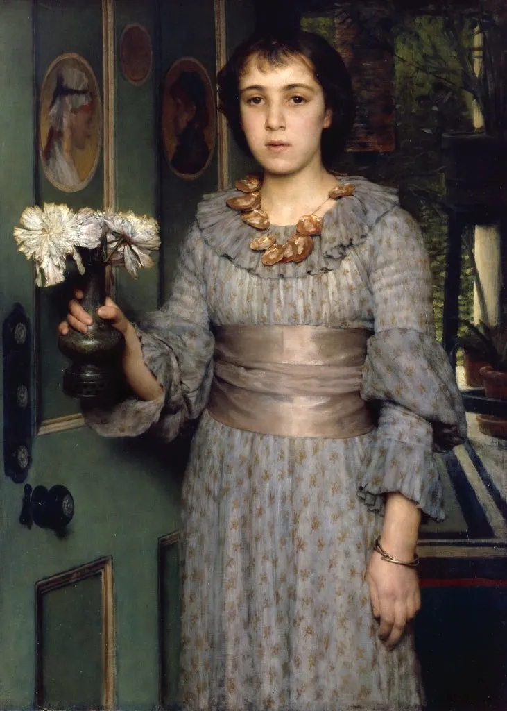 Portrait of my daughter Anna Alma-Tadema