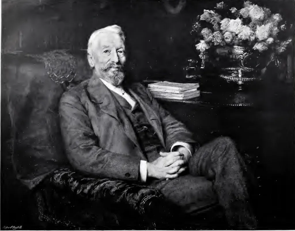 Portrait of Sir Max Waechter High Sheriff of Sussex