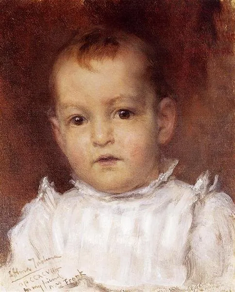 Portrait of young gentleman John Parsons Millet