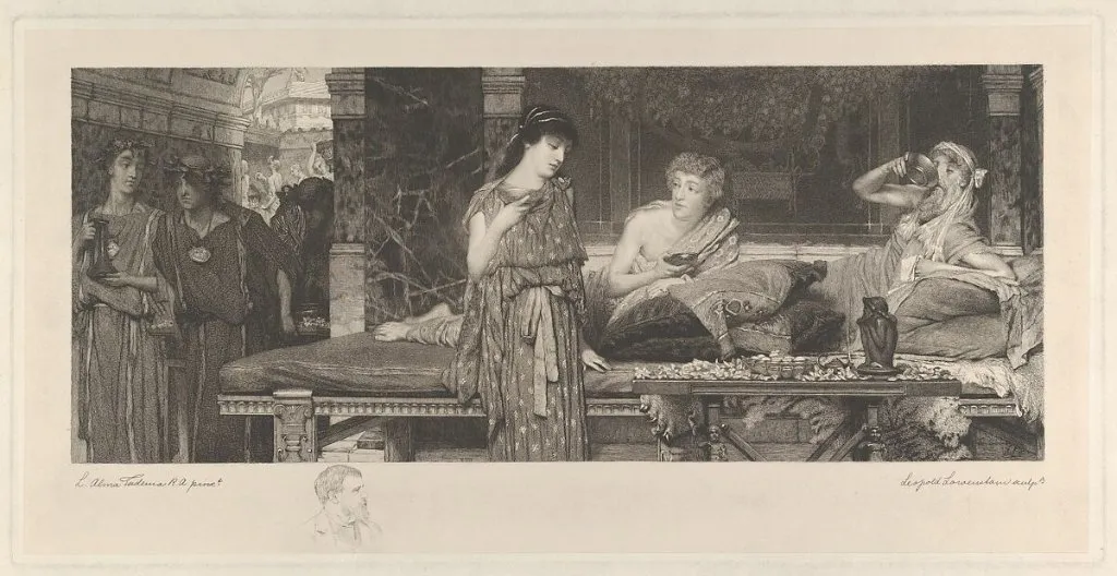 The first course: the dinner (Second version)