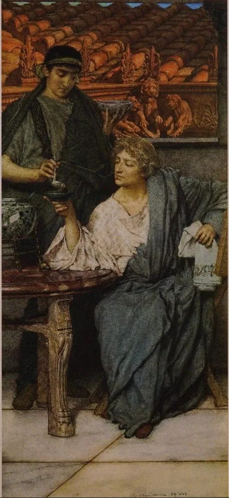 The Roman wine tasters