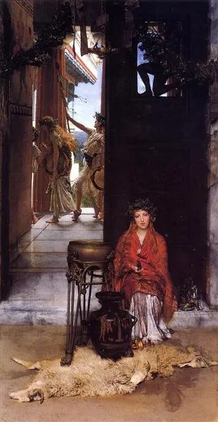 The way to the temple