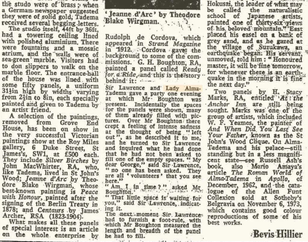 Bevis Hillier Article - Panel Games Part 3