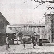 Ashland Stables and barn, 1922 view.