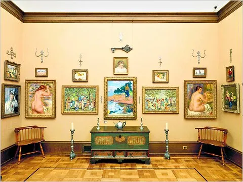 The Barnes Foundation at its original Merion location