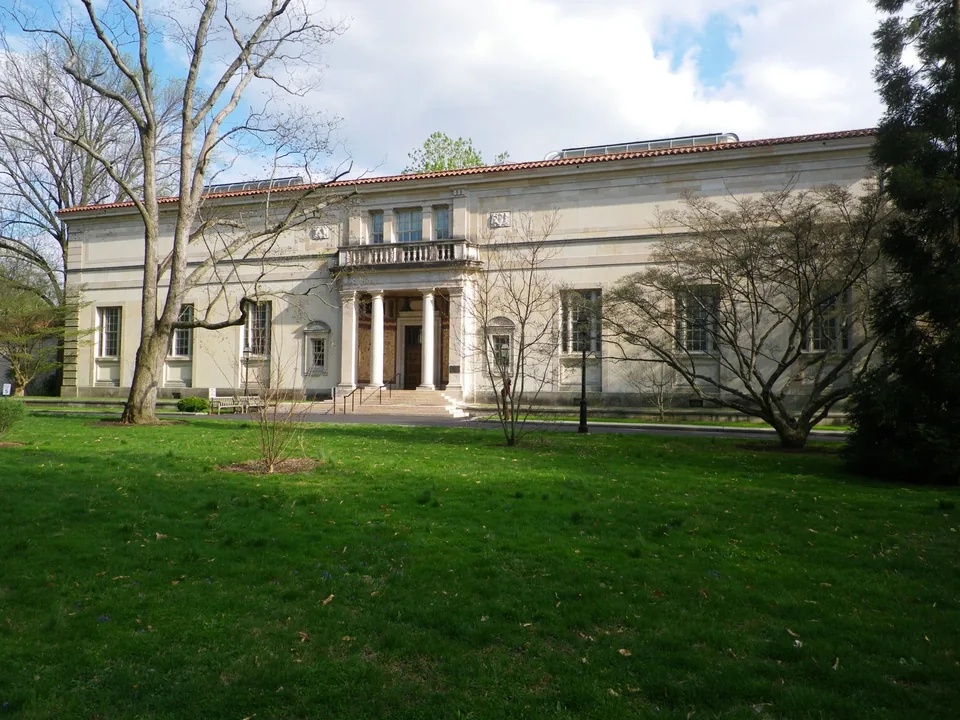 The original Barnes Foundation building in Merion, PA