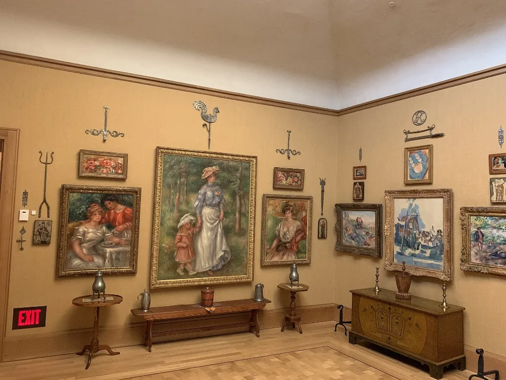 A Barnes ensemble: paintings and ironwork in conversation