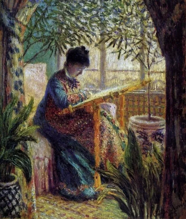 Monet sewing