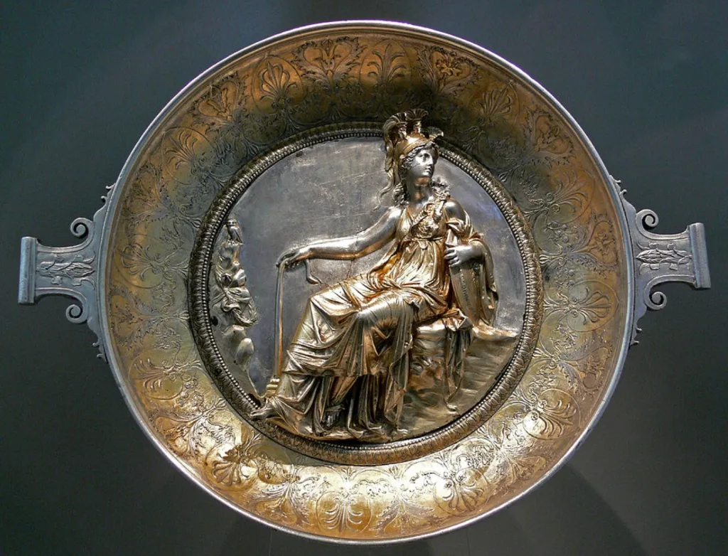 The Minerva Bowl from the Hildesheim Treasure