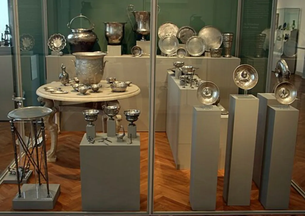 The Hildesheim Treasure on display
