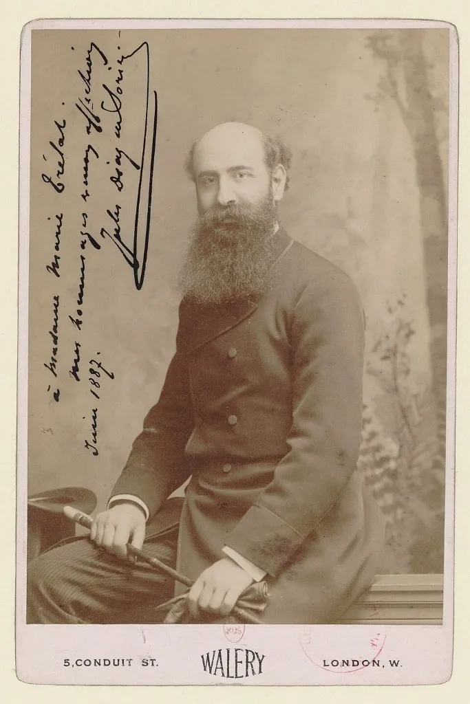 Jules Diaz de Soria, photograph by Walery, London, 1885