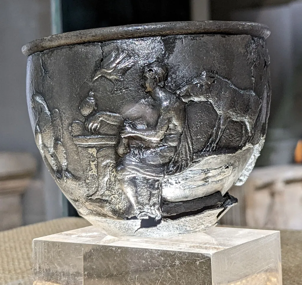 The Lyon Cup, 1st Century Gallo-Roman Silver