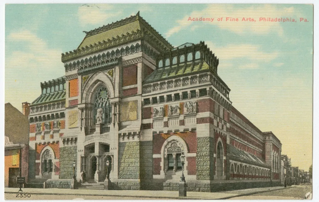 Pennsylvania Academy of Fine Arts building, ca. 1910