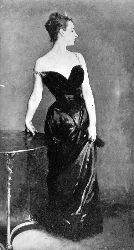 Sargent, Madame X (Slipped Strap)